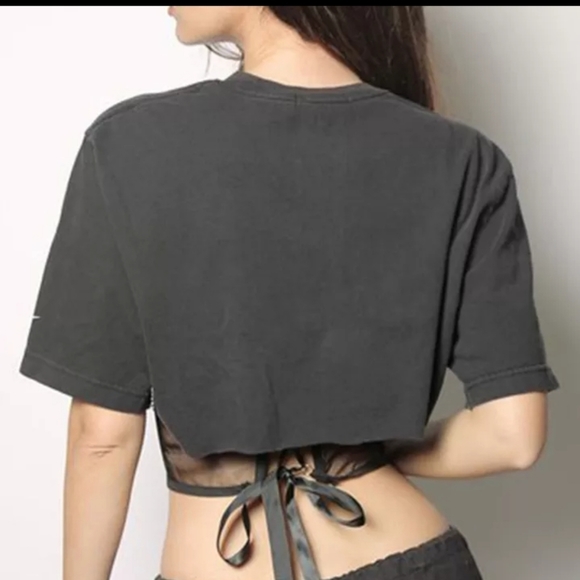 Black punk corset top - Picture 5 of 7